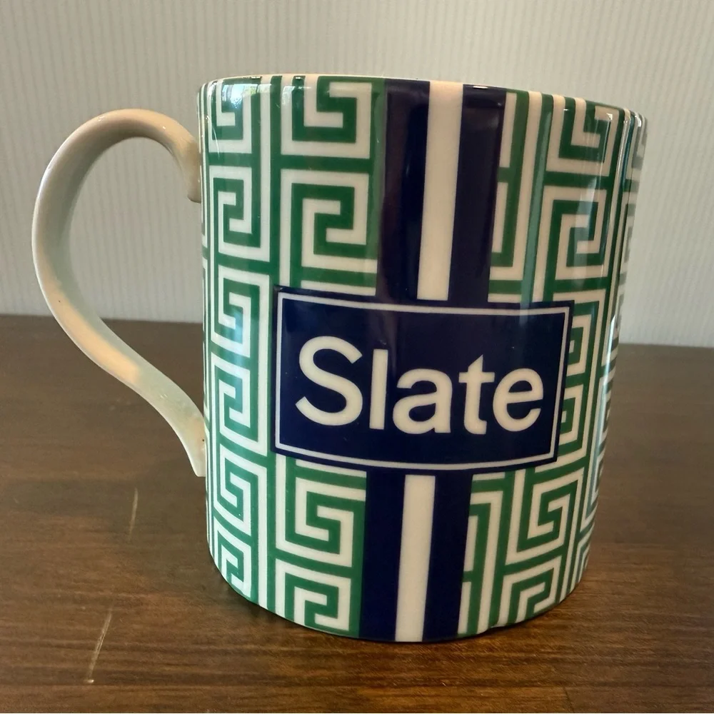 JONATHAN ADLER “Slate” Geometric Mug